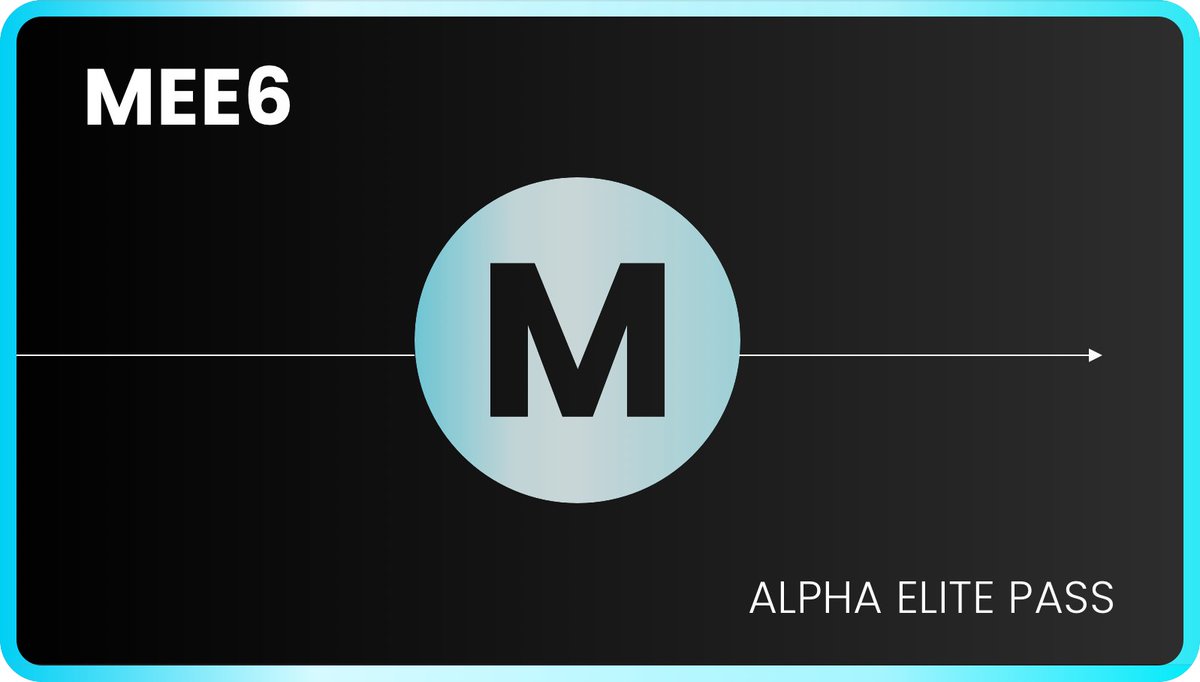 MEE6NFT's tweet photo. Are you ready, MEE6ERS💙? 
We mentioned some big announcements are coming up, so let's dive right into what all of you have been waiting for.👀The MEE6 Web3 Pass! 

A thread🧵 https://t.co/03m421RzK3