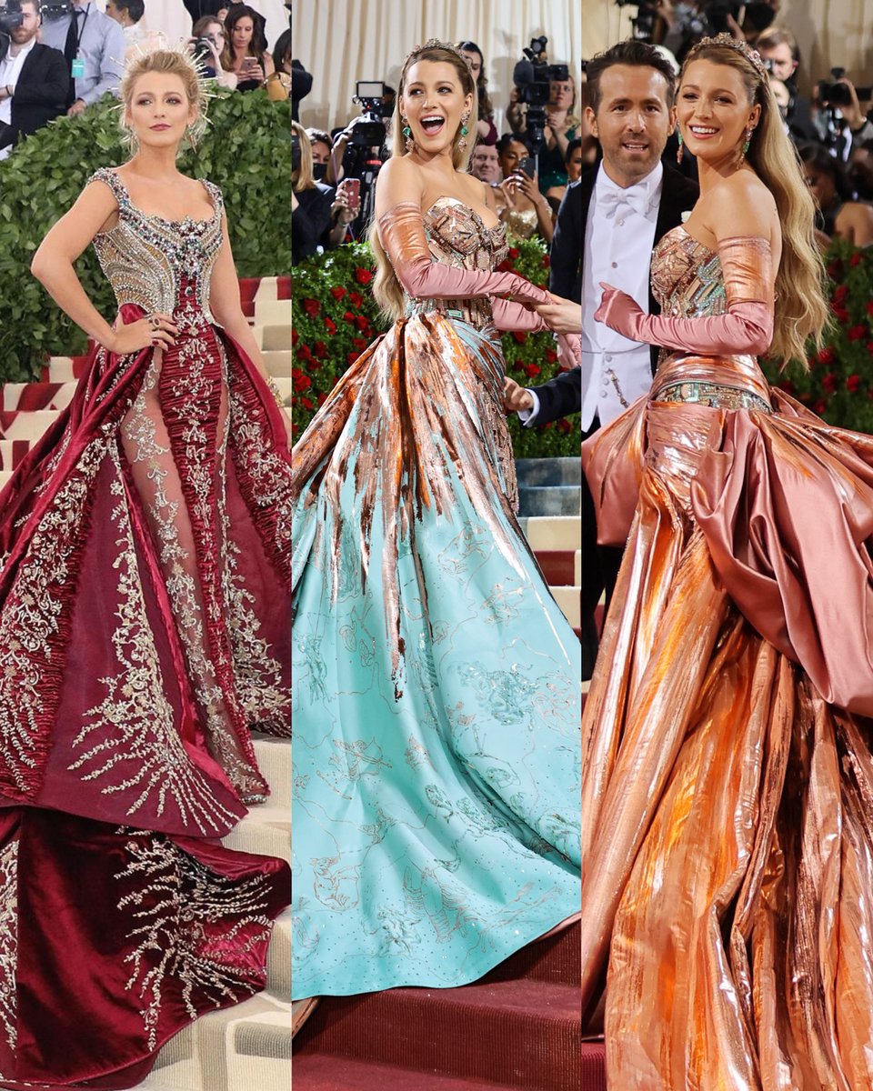 the way blake lively actually never misses #MetGala