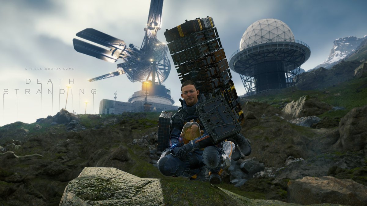 MILAD8TECH's tweet photo. hi from BB #DeathStranding #KojimaProductions  #HideoKojima #NormanReedus https://t.co/6HBZCe0JJm