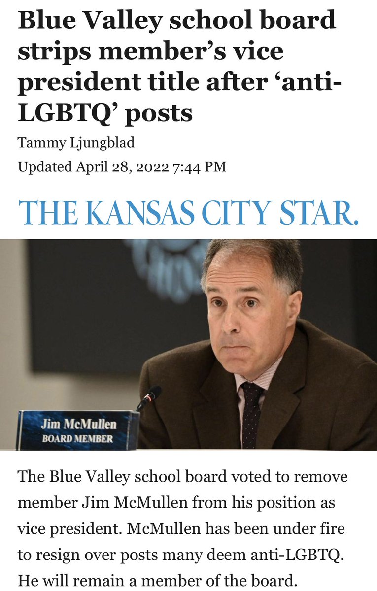 And yes, this is the same school district that recently had their school board member’s title stripped for his hateful anti-LGBTQ+ beliefs. The best way to combat that hate is by supporting a student led event that uplifts our queer youth! Please support! (3/3)