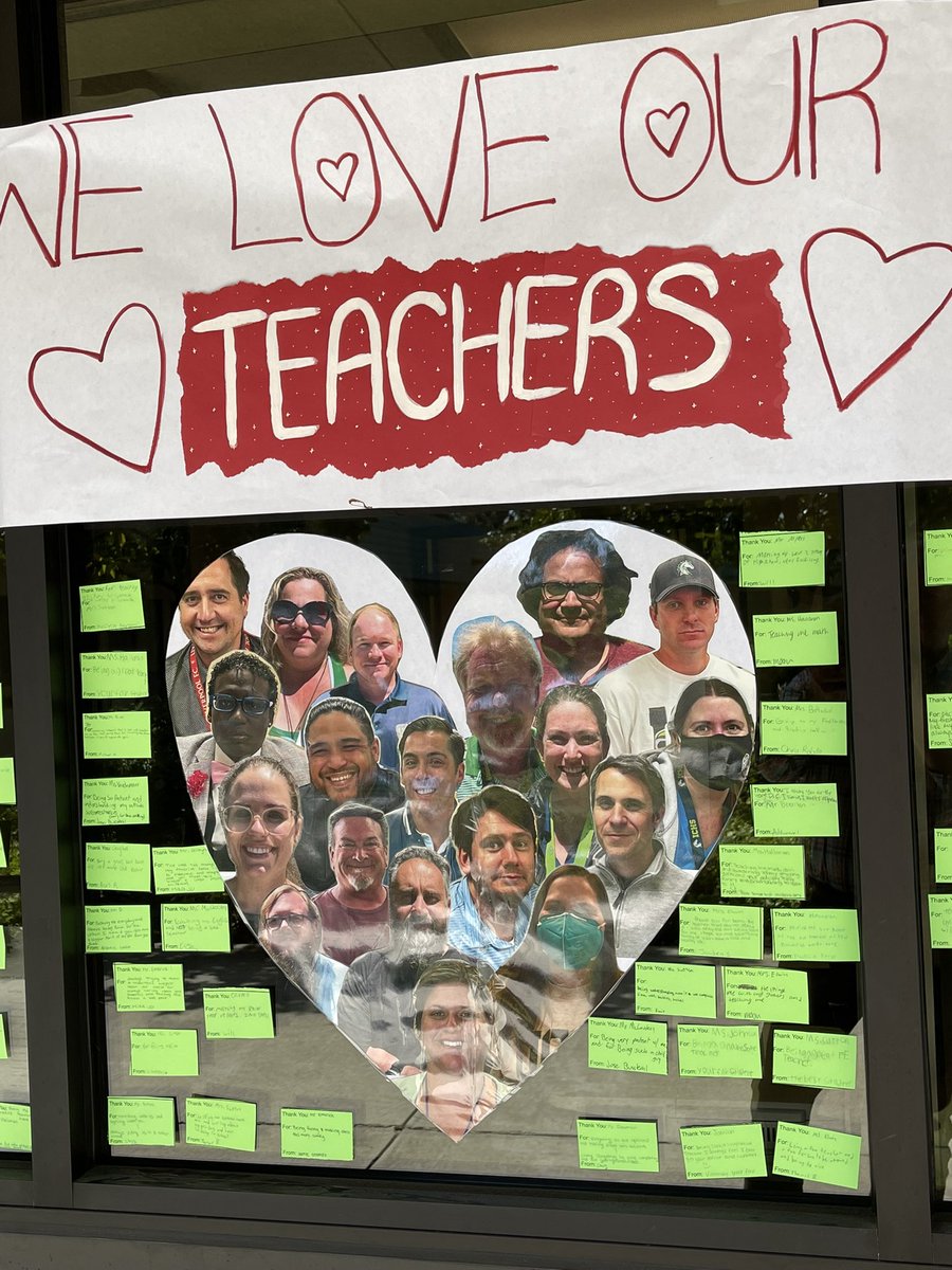 The sign says it - We love you all!