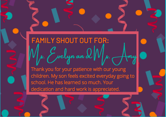 sarah_chicchi's tweet photo. Our @VirginiaCrossEl families are sending in Shout Outs for Staff Appreciation this week.  These make my heart so happy! @esoto101 @MsFox5thGrade https://t.co/bAL4lPqVRT
