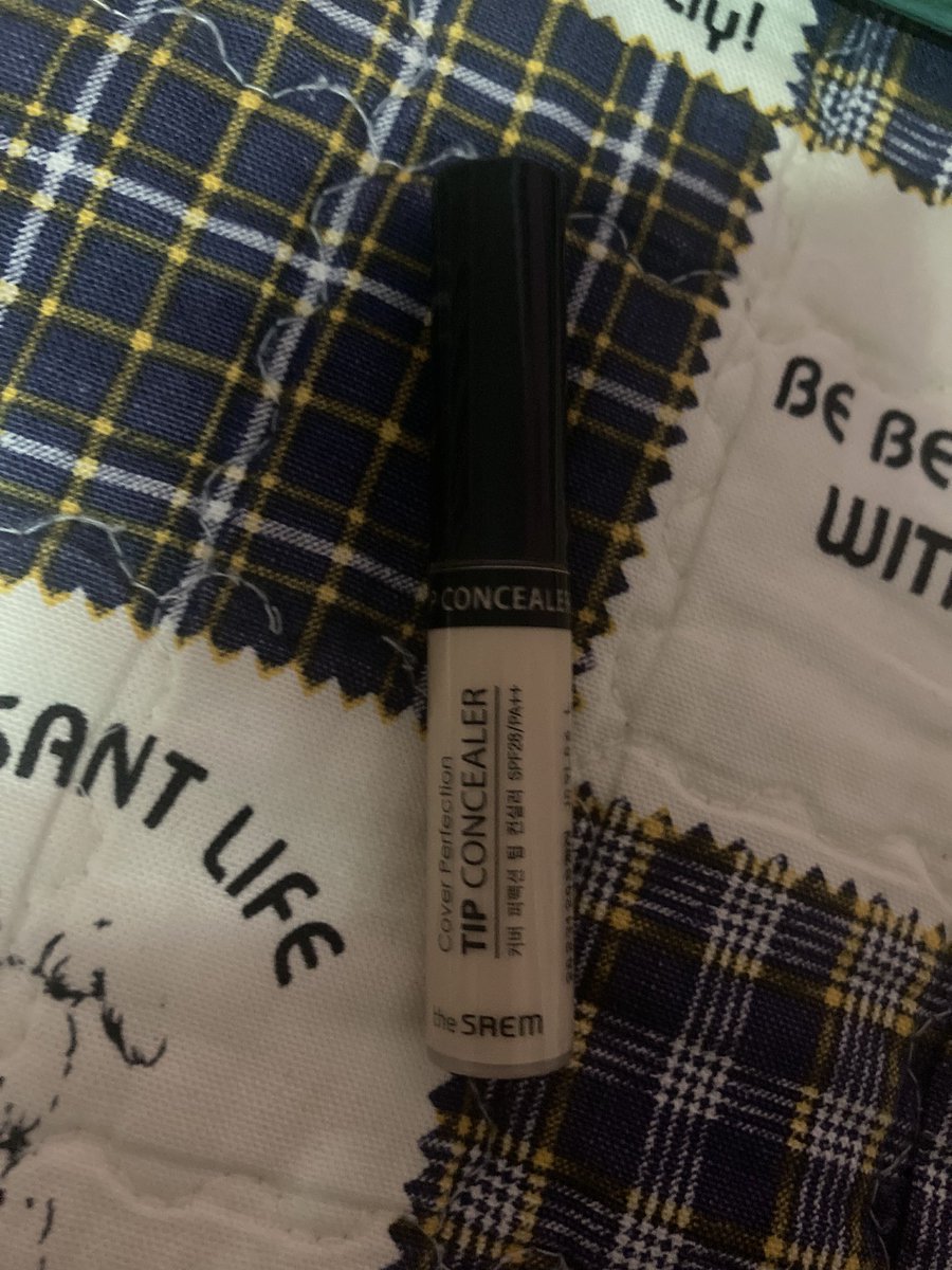 spicymimikyu's tweet photo. ส่งต่อ concealer the seam 1.25 ค่ะ
สภาพเคยแกะมาลองสีครั้งเดียว 
ราคา 125 รวมส่งลทบ
 #ส่งต่อเครื่องสําอาง #ส่งต่อคสอ #ส่งต่อคสอมือ2 #พร้อมส่ง https://t.co/l43vCCuRAY