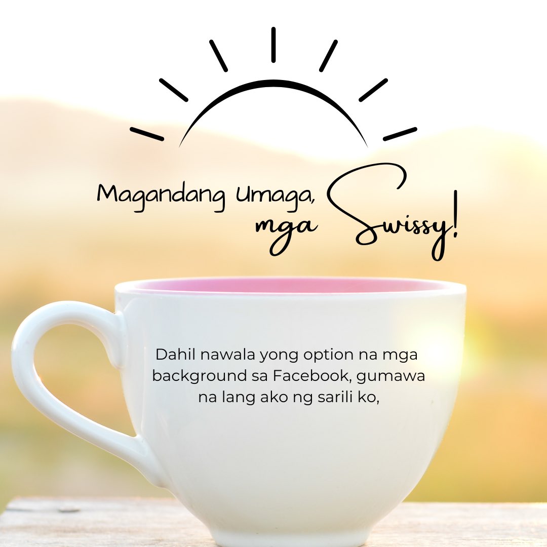 elbertalvarez_'s tweet image. Maganda ang umaga, mga Swissy, dahil #KulayRosasAngBukas! 💗💗💗
.
.
.
#LetLeniAndKikoLead2022 #10RobredoForPresident #7PangilinanForVicePresident