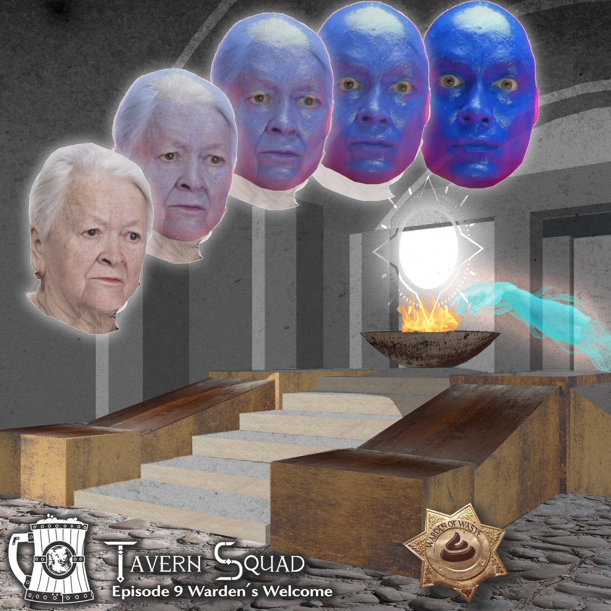 TavernSquad's tweet photo. Episode 9 “Wardens Welcome” is out now! Go listen 🙌 #newepisode #dndpodcast #ttrpgpodcast #roleplay #battle https://t.co/pb87BCO6iq