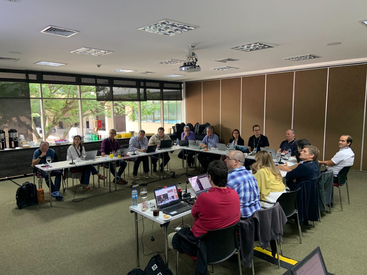 wardnermaia's tweet photo. Dos dias de exitosas reuniones del Directorio de LACNIC en Cali. Reuniones con Staff, Consejo Fiscal y Consejo Electoral.

Ahora preparar para LACNIC37 que ciertamente sera una retomada inolvidable de nuestros eventos! https://t.co/5Nw7KIs0LK