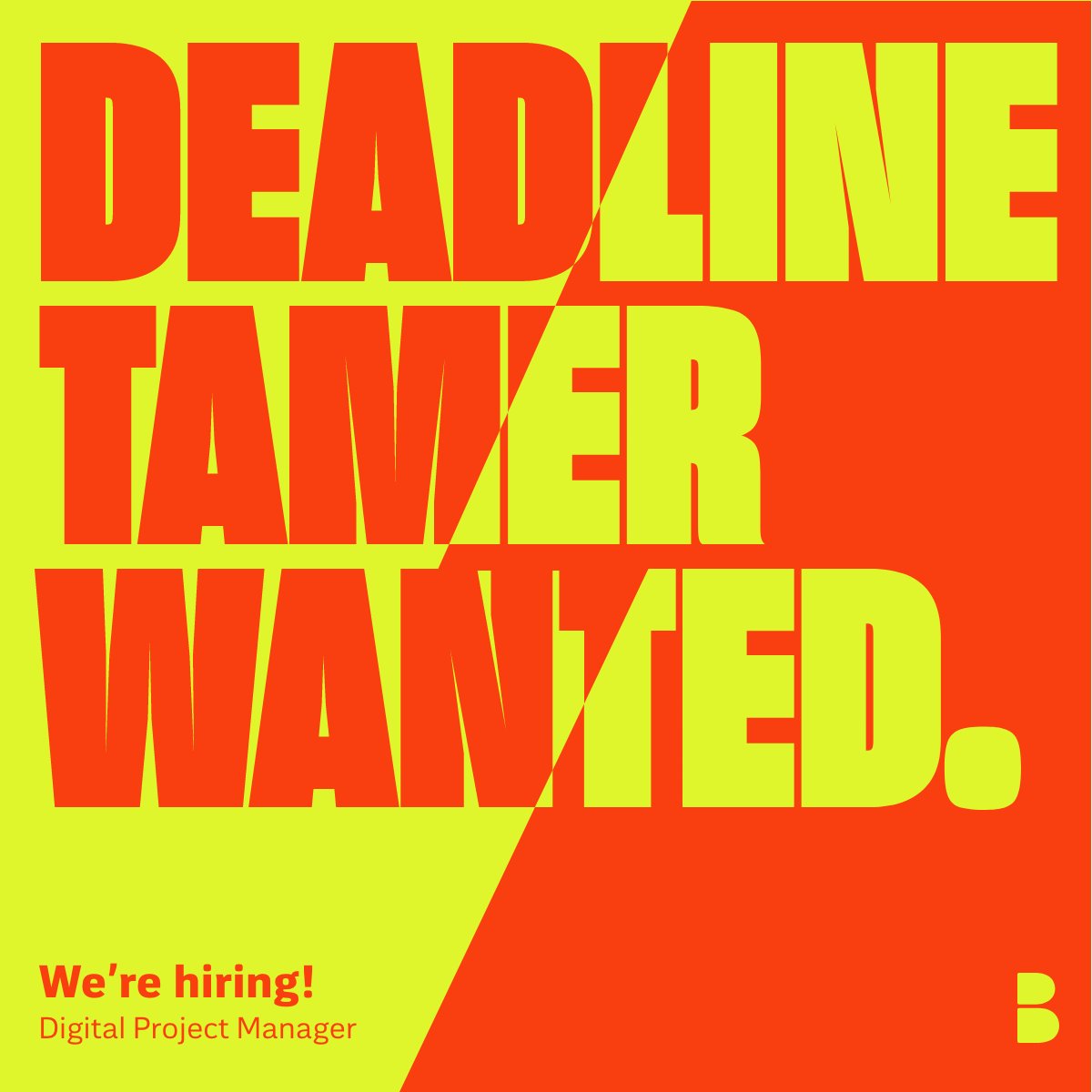 Calling all digitally savvy persons!🗣 We are hiring a Digital Project Manager with 5+ years of experience to champion the resourcing and execution of projects from inception to delivery. To learn more, visit: careers-ddb.icims.com/jobs/1559/digi… and send your resume to apply by May 15.