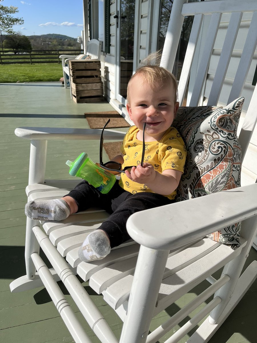 Looking forward to summer days &amp; porch-sittin’ with this Cutie Pants  😍😎