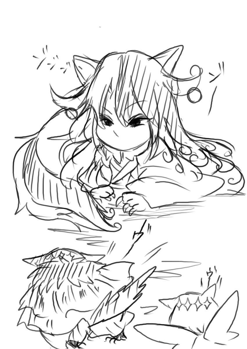 らくがき猫 