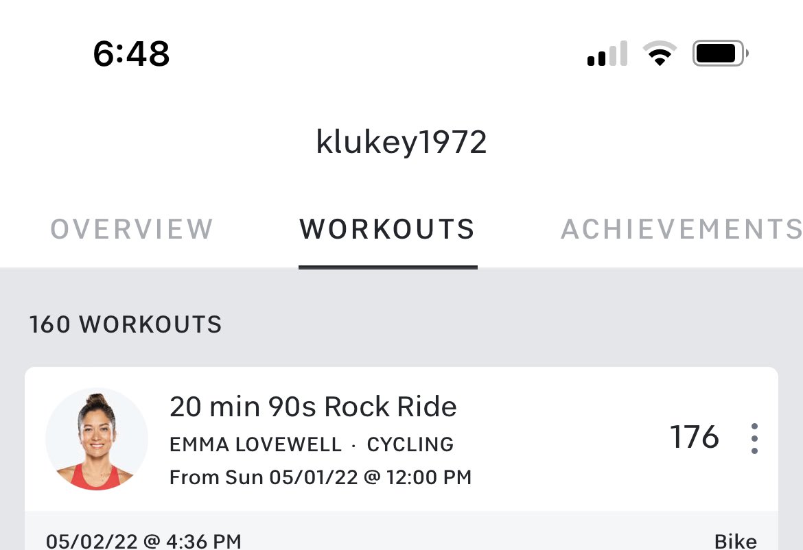 muzzdrums's tweet image. New 20min PR!!🤘🤘@emmalovewell @onepeloton