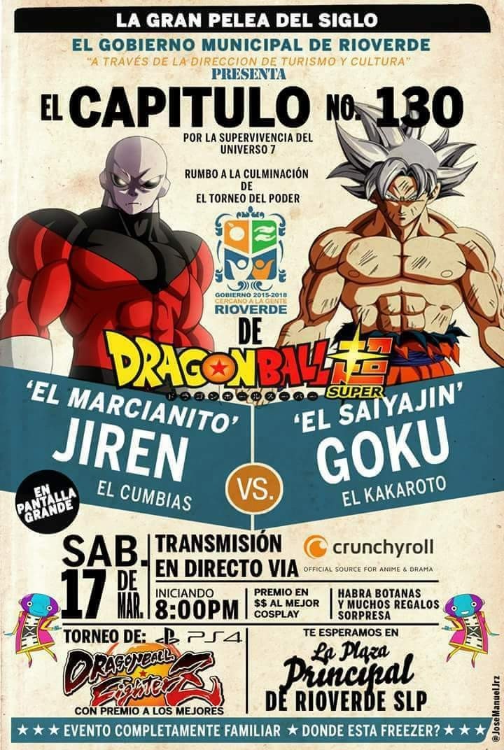 SLOplays's tweet photo. Blows my fucking mind that Mexico had a whole ass event just for the final episode of Dragon Ball Super. That shit is so hype 👏🔥😩 https://t.co/2x91pMOOvn