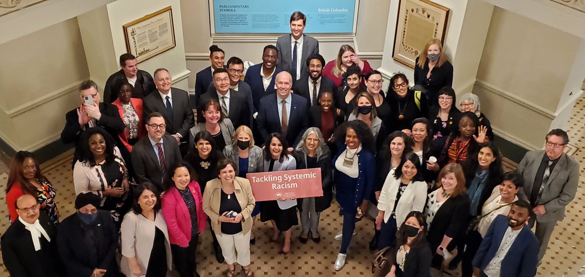 Today is a historic day in BC. We tabled our Anti-Racism Data Act #bcpoli 

This act is a new path forward alongside Indigenous and racialized communities to address systemic racism and advance racial equity in government services #antiracistBC