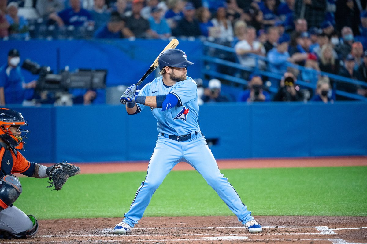 SpiderBaseball's tweet photo. Congratulations Vinny Capra on the call up and start Sunday with the @BlueJays !! 🕷️⚾️💪

Once a 🕷️, Always a 🕷️! #OneRichmond https://t.co/FWJFuFos1t