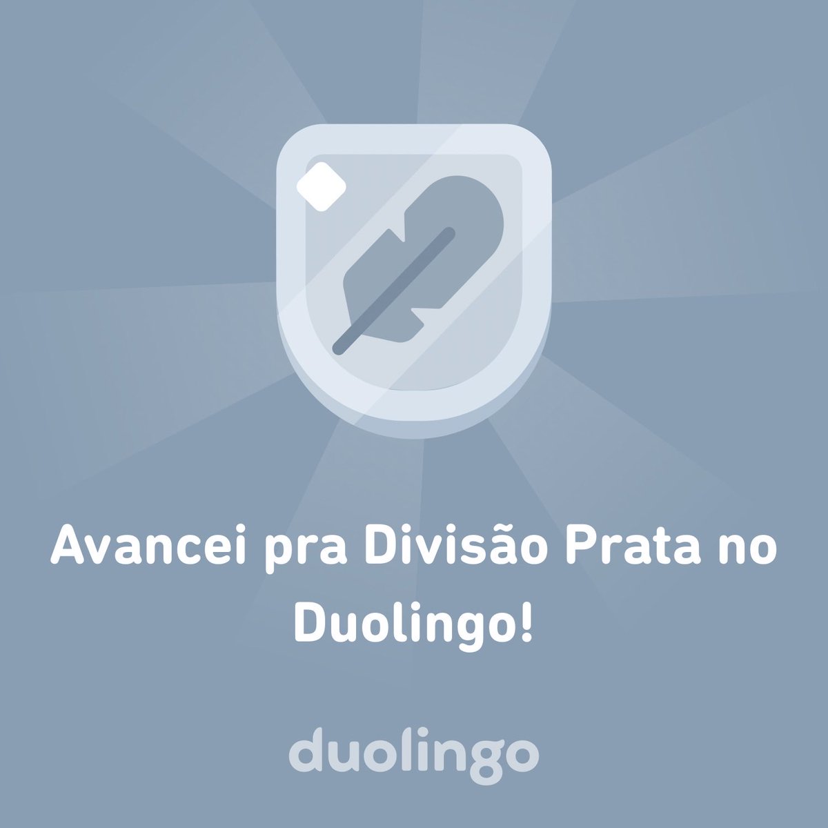 denisedeoliveir's tweet photo. Eu estou subindo no ranking! O Duolingo é grátis, divertido e eficaz pra aprender idiomas. Vem também! https://t.co/FOw1CtgYTZ https://t.co/vbY2n4ak5Z
