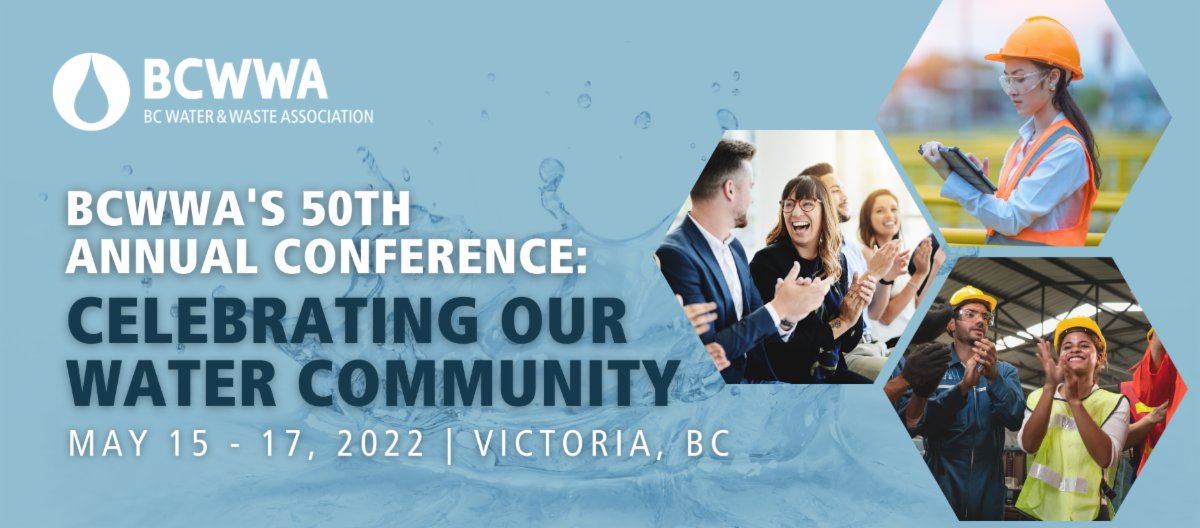 BCWWA's tweet photo. Less than two weeks before we kick-off our 50th Annual Conference! Don't miss this opportunity to experience presentations by experts in the water sector, engage in group discussions, and participate in interactive specialty sessions!

Register now: https://t.co/ZXFzHz5Hcz https://t.co/gFKHMSIsgB