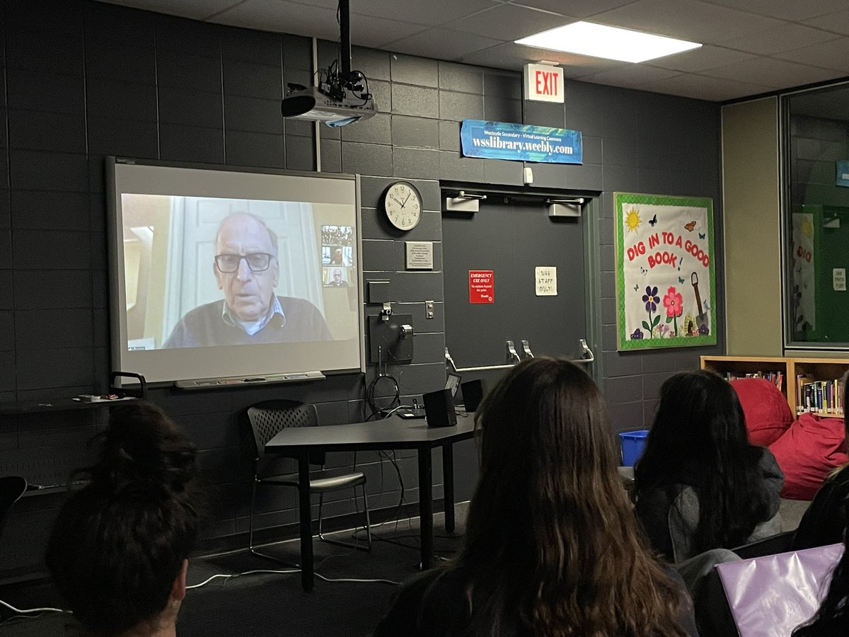jReidEdu's tweet photo. Amazing day listening to a #holocaust survivor. Thanks to @theVHEC for helping to arrange this. Amazing #bced experience https://t.co/q8GOdEesGp