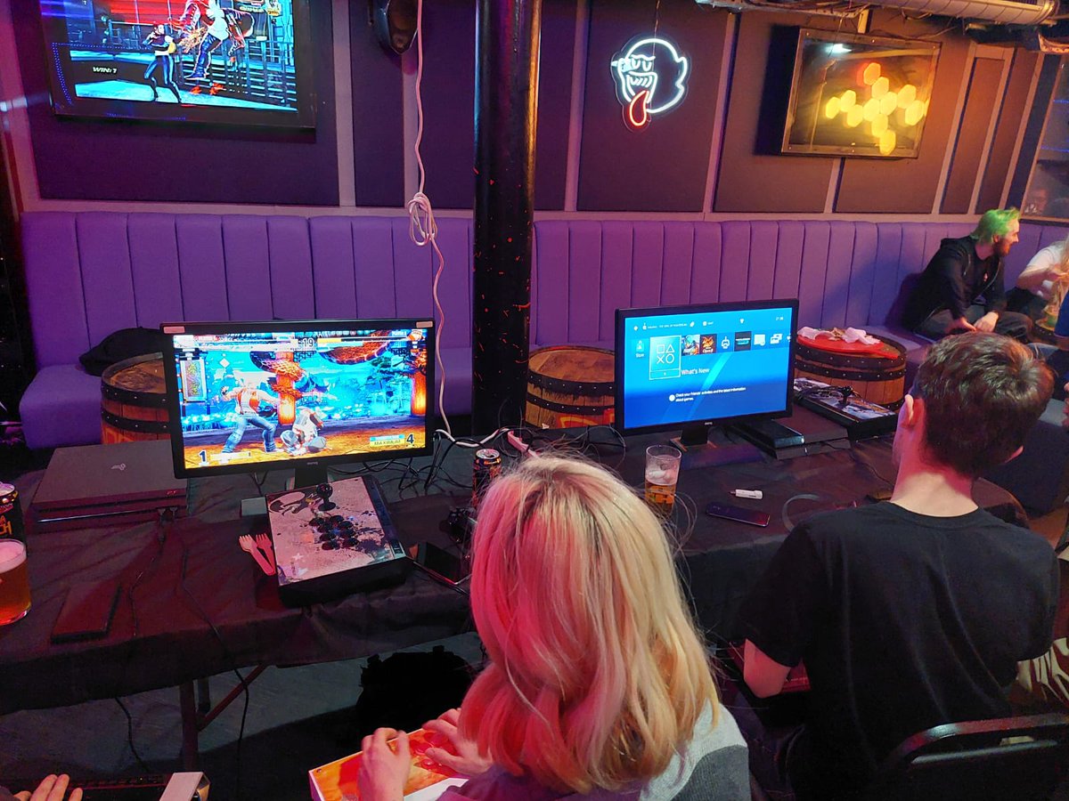 Thanks everyone for coming tonight, was an amazing time and was great to meet new people. Hopefully can get another one of these going again soon. Thanks to <a href="/PixelBars/">Pixel Bar</a> for being such an incredible venue, you are the best! #Tekken #KOFXV #GuiltyGearStrive #SoulCaliburVI