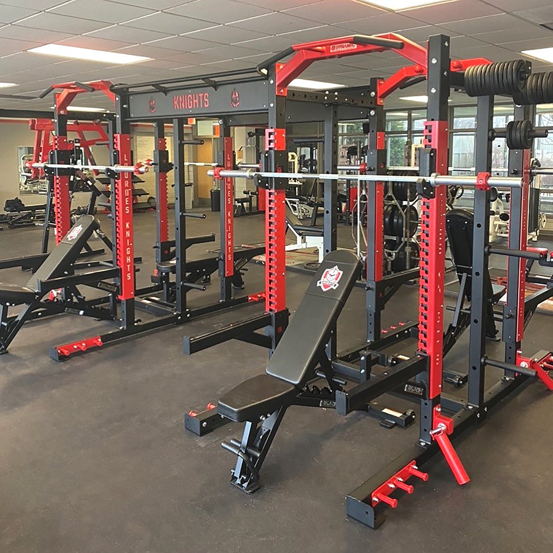 DynamicFandS's tweet image. Lourdes Academy in Oshkosh, Wi is proudly showing off Knights Spirit with their new Dynamic weight room. Thank you for the privilege of helping you prepare your students for success in athletics and in life!

@LourdesAcademy1 

#MoreStrengthPerSQFT #DynamicSpotlight