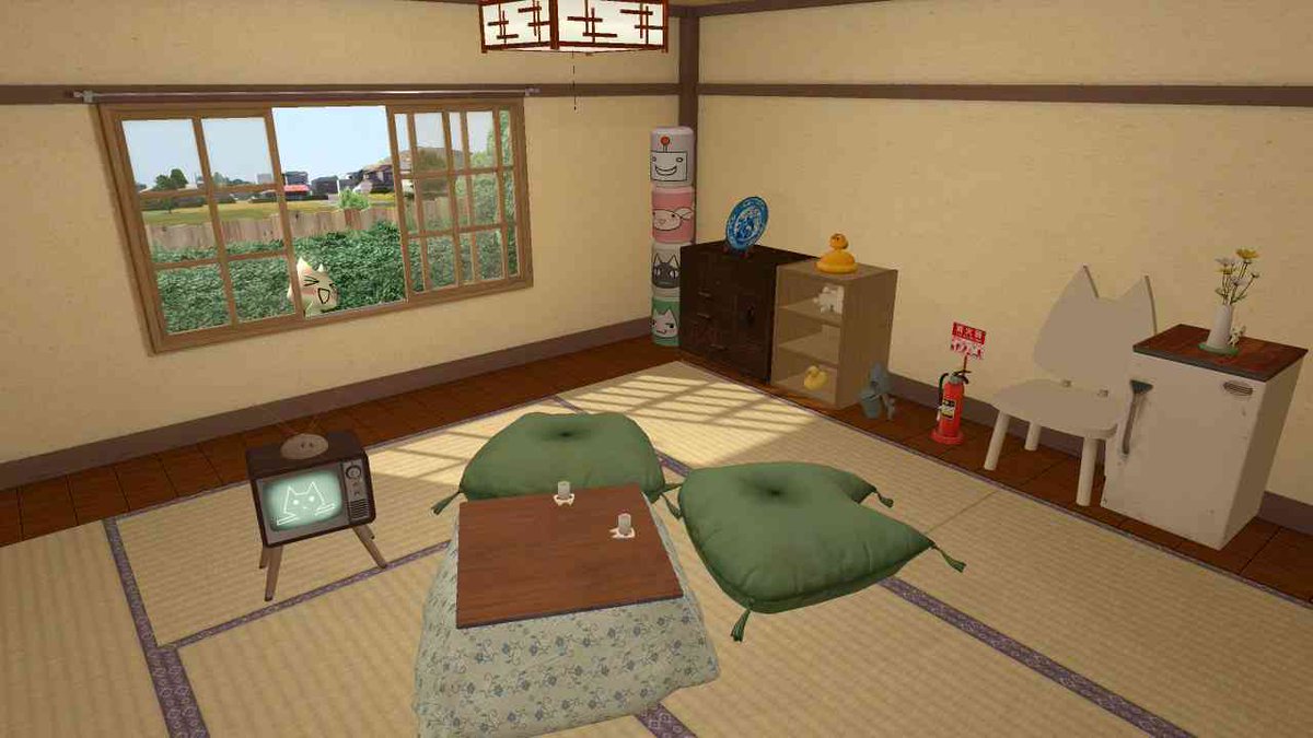 coshumo's tweet photo. トロのパーソナルスペースだったかな? #PShome #PS4 https://t.co/eVDW9fdjyz
