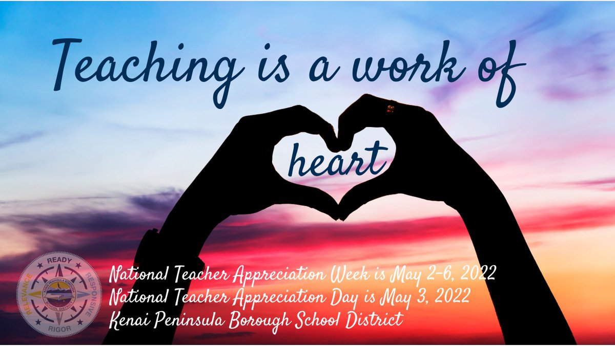 kpbsd's tweet photo. It's National Teacher Appreciation Week May 2-6, 2022!
“This week is National Teacher Appreciation week! I want to thank all of our teachers for their hard work and dedication to our students, their families, and our communities...." 
Read on: https://t.co/iOEltKgH70 https://t.co/yFAkKeM84y