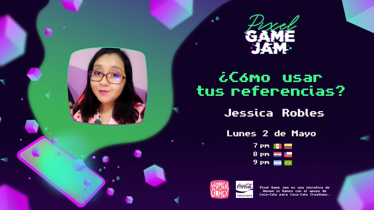 ✨¿Cómo usar tus referencias?✨

Cómo usar nuestras referencias personales en nuestros proyectos.
Jessica Robles es Ingeniera en Sistemas Computacionales que ejerce como diseñadora de videojuegos en  <a href="/goldenpie_dev/">Golden Pie Studio</a>

🔊Nos vemos hoy a las 7pm  youtube.com/watch?v=XVQJMg…
#PixelGameJam