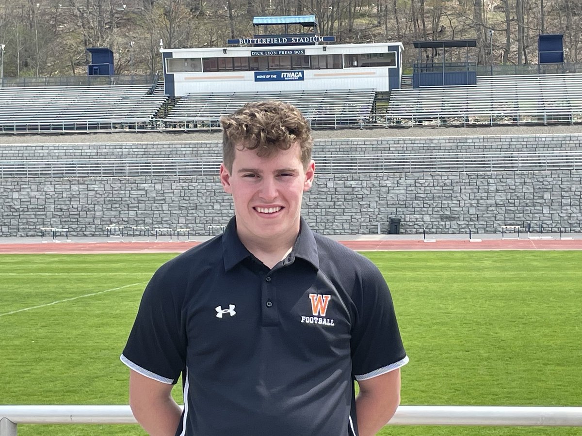 Jack Belcher (@wutannerfb) on Twitter photo LIAM “mr INT”DILLON visiting Ithaca College.
Great guy👍 Great student 👍 Great FOOTBALL instincts👍 Excellent family👍💪. Get in your program. Going, going,….. @wmhs_principal <a href="/McGrath_JM2/">Jeff McGrath</a> <a href="/CoachCesvette/">Christian Cesvette</a> <a href="/dtcsports/">Daily Times Sports</a> <a href="/liamdillon05/">Liam Dillon</a> LIAM “mr INT”DILLON visiting Ithaca College.
Great guy👍 Great student 👍 Great FOOTBALL instincts👍 Excellent family👍💪. Get in your program. Going, going,….. @wmhs_principal <a href="/McGrath_JM2/">Jeff McGrath</a> <a href="/CoachCesvette/">Christian Cesvette</a> <a href="/dtcsports/">Daily Times Sports</a> <a href="/liamdillon05/">Liam Dillon</a>