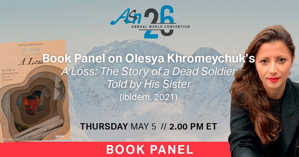 OKhromeychuk's tweet photo. I'm really looking forward to discussing my book with Vitaly Chernetsky, Olha Onuch, Oleh Kotsyuba and Raisa Ostapenko at this year's Association for the Study of Nationalities on Thursday 5th May. Please tune in if you can. More info: https://t.co/bPjZWWWCEB. https://t.co/n2ofU7IVXf