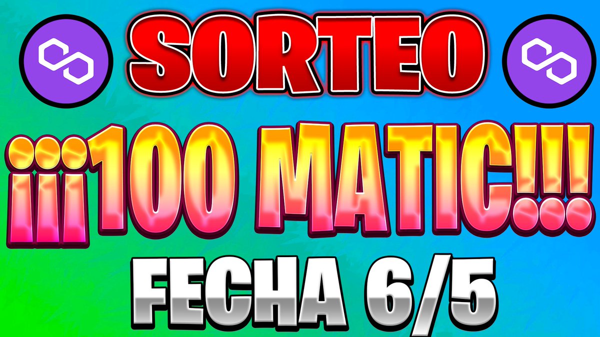 TanitoNft's tweet photo. 💙FESTEJAMOS LOS #9k 💙

⚡10 GANADORES DE 10 MATIC⚡
REQUISITOS:
📌Darme #follow y #Campana de Notific.
📌Dar #like y #rt 
📌 Comentar y etiquetar a 2 amigos
📌 Estar en Telegram https://t.co/penoousXQH
📌 Estar presente en Twitch 6/5 19Hs #UTC 
https://t.co/43DPLzNqNO https://t.co/hJFKsAq0KR