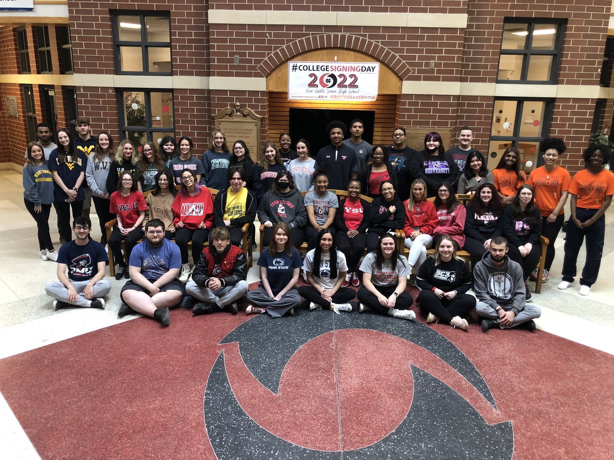 Ne-Ca-Hi seniors had a #CollegeSigningDay today! #ClassOf2022 #CollegeReadiness