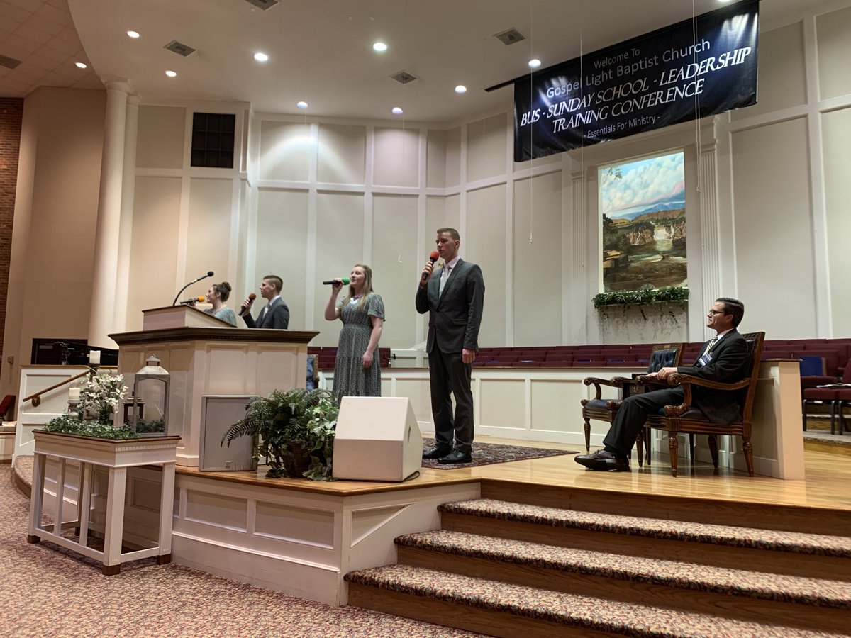 HAC Boundless Grace group singing now at the Gospel Light BC of Walkertown, NC for the Bus/ SS Conference.  Consider tuning in on livestream.