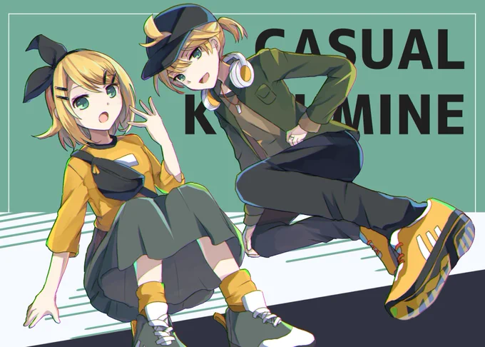 鏡音ファッションショー!
この垢は創作衣装みね大変応援しています
#鏡音万博2022 
