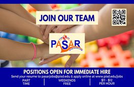 HarringtonPasar's tweet photo. PASAR is now hiring! Come join the fun working with kids! https://t.co/lZSedJmhJZ