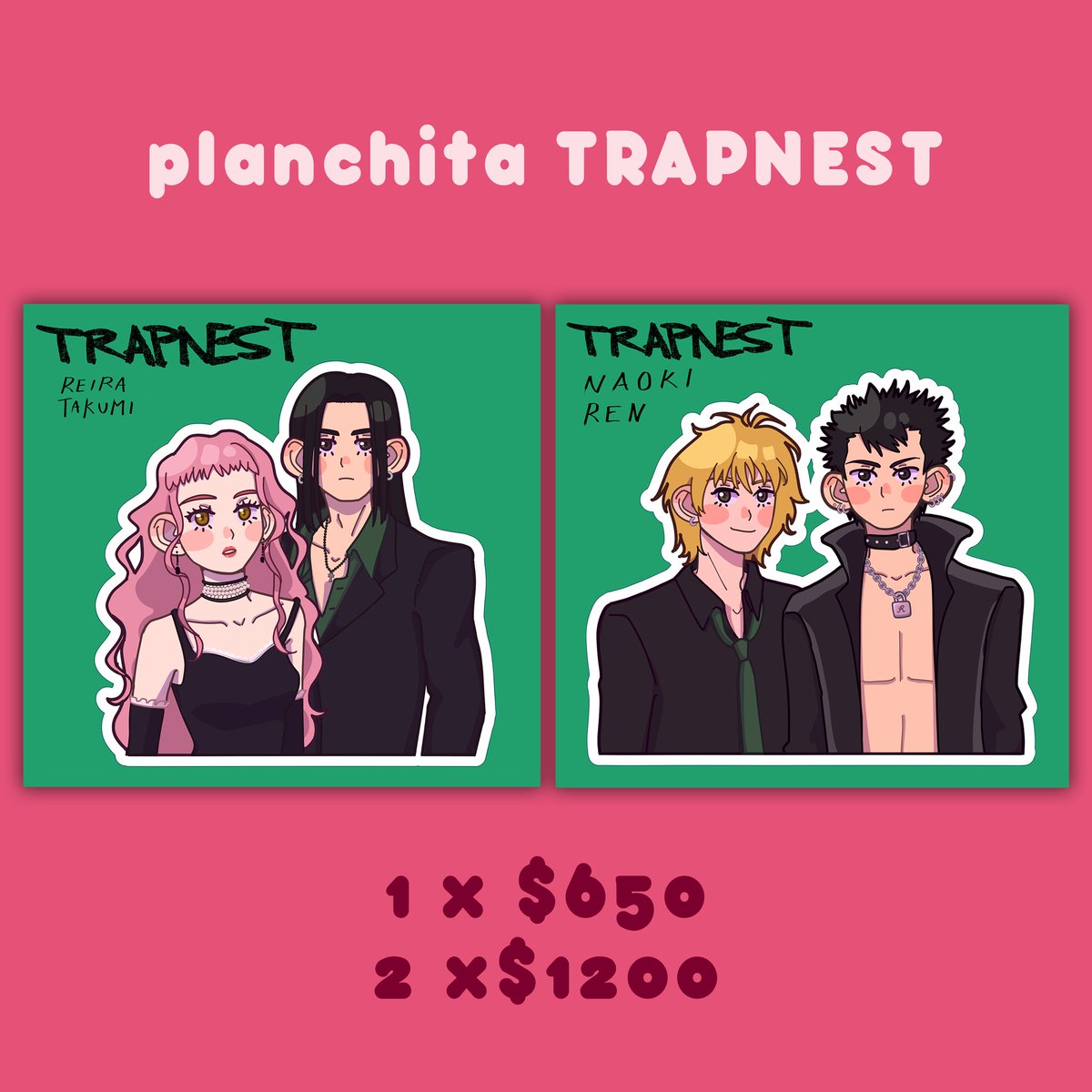 pusssita's tweet photo. se vienen también stickers de HxH, Blast y también tomo a pedido (✯ᴗ✯)
#stickers #emprendimiento #artista https://t.co/BBCMgvtOU3