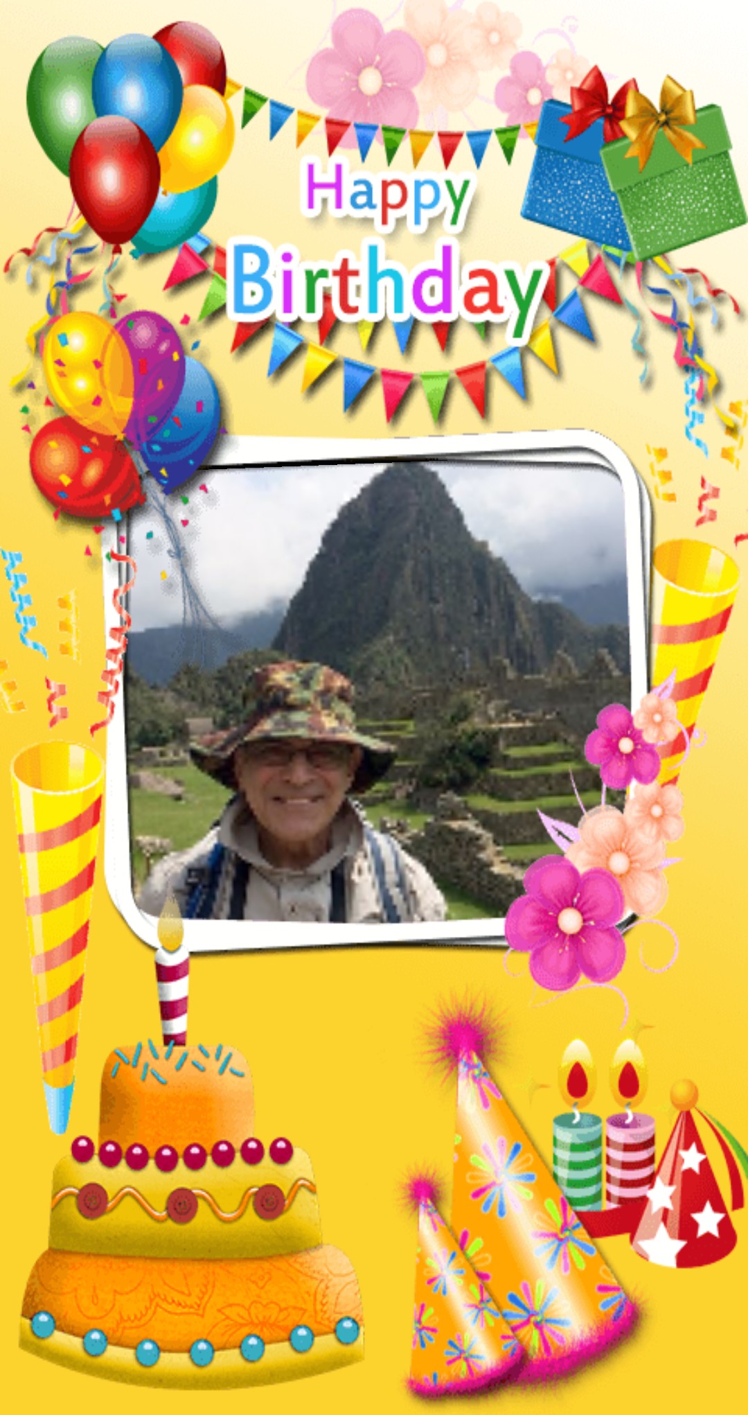  Happy Birthday all the way from Lima, Perú! Tons of blessings! 
