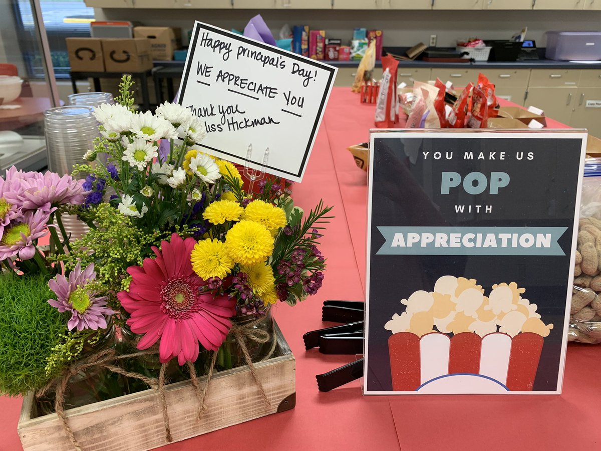 CScardinal's tweet photo. Great surprise this morning from CS students and staff. Happy Principals Day. #opsmomentsthatmatter https://t.co/bK5yrrlJTU