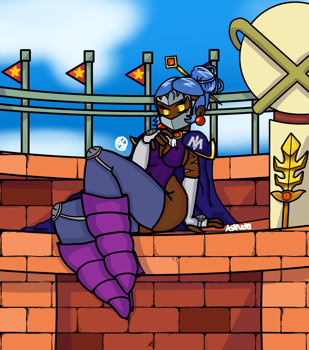 Agent_Strudel's tweet photo. A Human design I made of Meta-Knight 💜💙 #UnknownSpyBase https://t.co/iWONdzGEjE