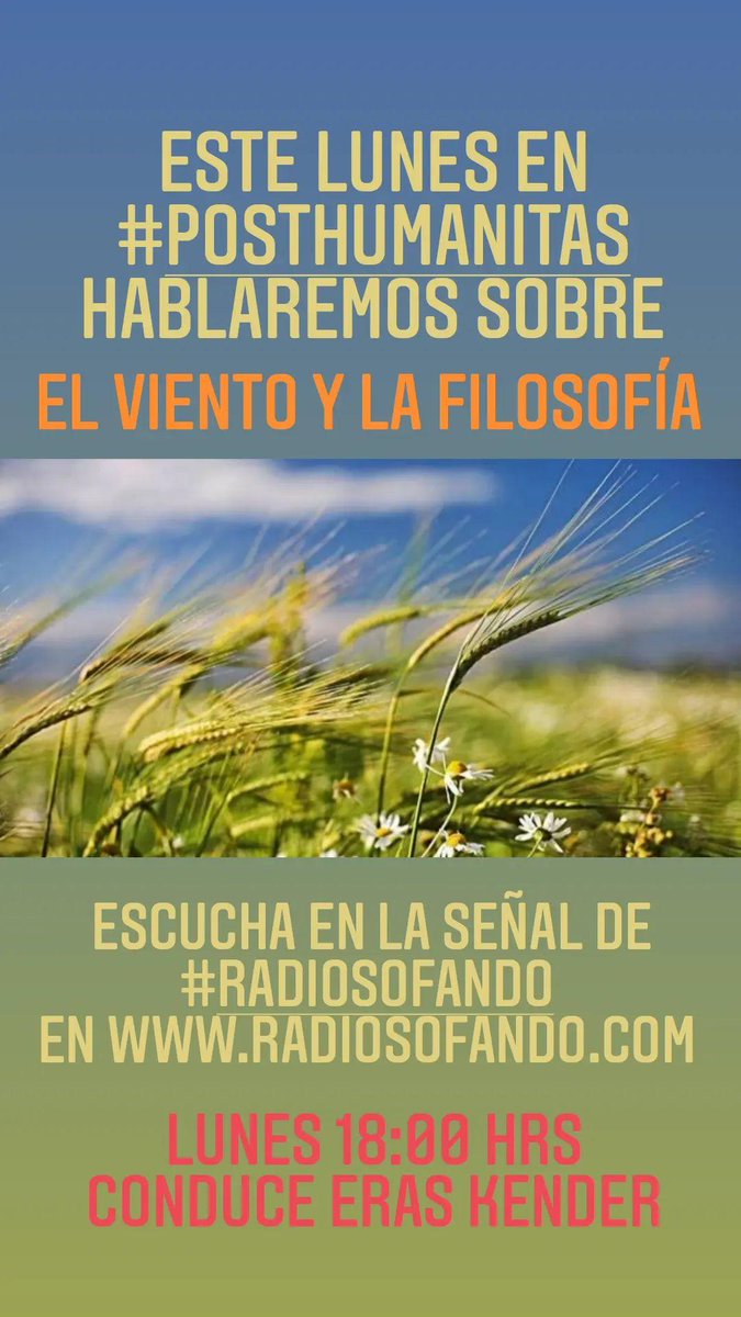 kenderi's tweet photo. Ya estamos al aire... radio filosófica para gente de cable y hueso. Recuerden, lo humano es algo que debe ser superado.
#PostHumanitas todos los lunes a las 18 hrs. https://t.co/IIkXBw2RF5
