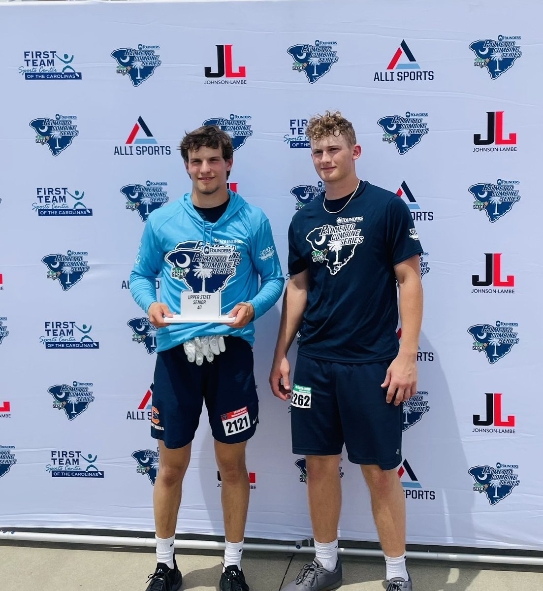 devinroe_23's tweet photo. Had a great day at the @PalmettoCombine Extremely grateful to have won the fastest 40! @JoshWellmon @CoachCab17 @CHSPanthersFB @HighSchoolBlitz @catapultsports https://t.co/XRy4y4UlEa