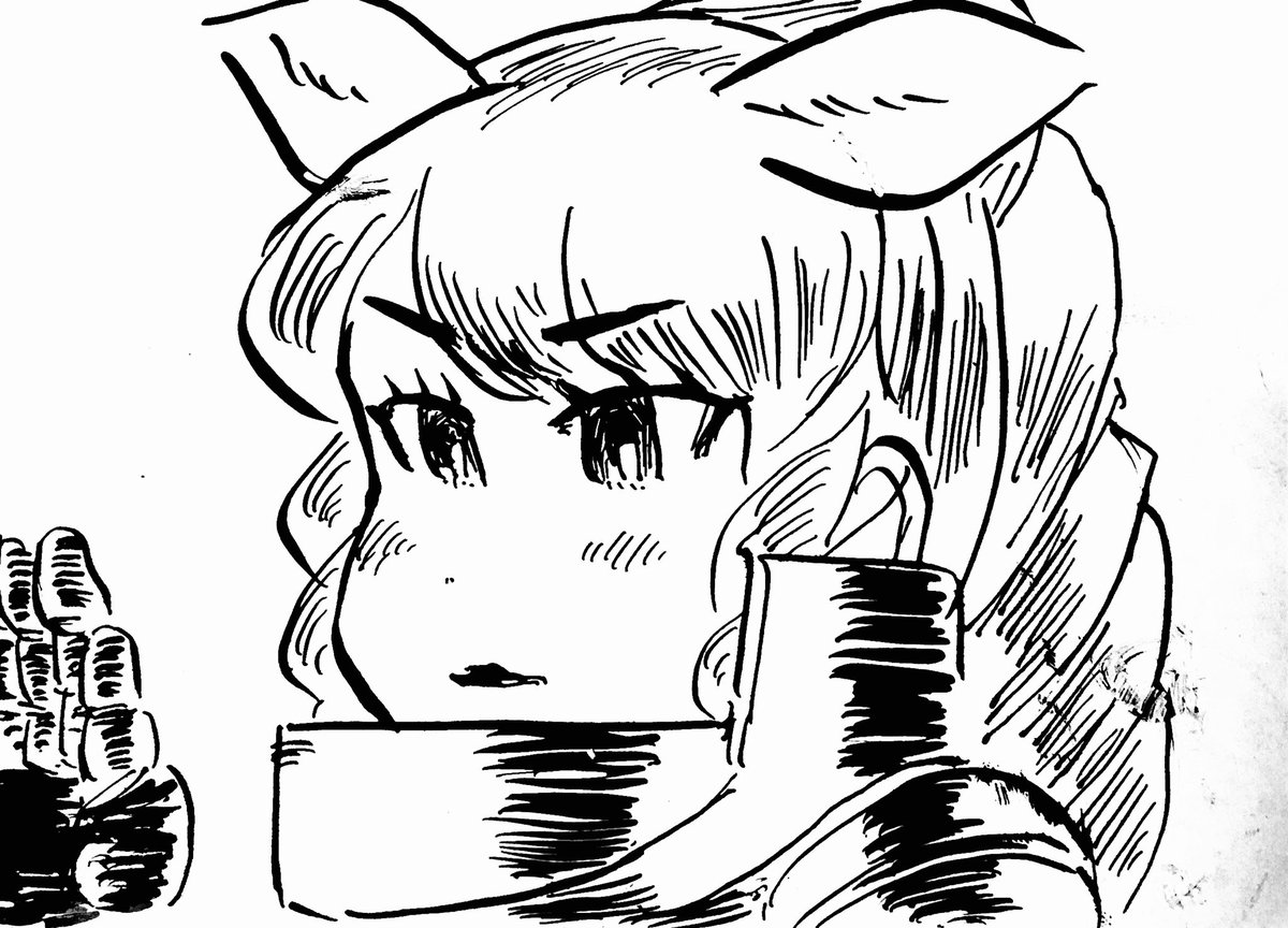 Gペン手慣らしお題いただきrkgk!!シロサイお嬢ですわ!! 