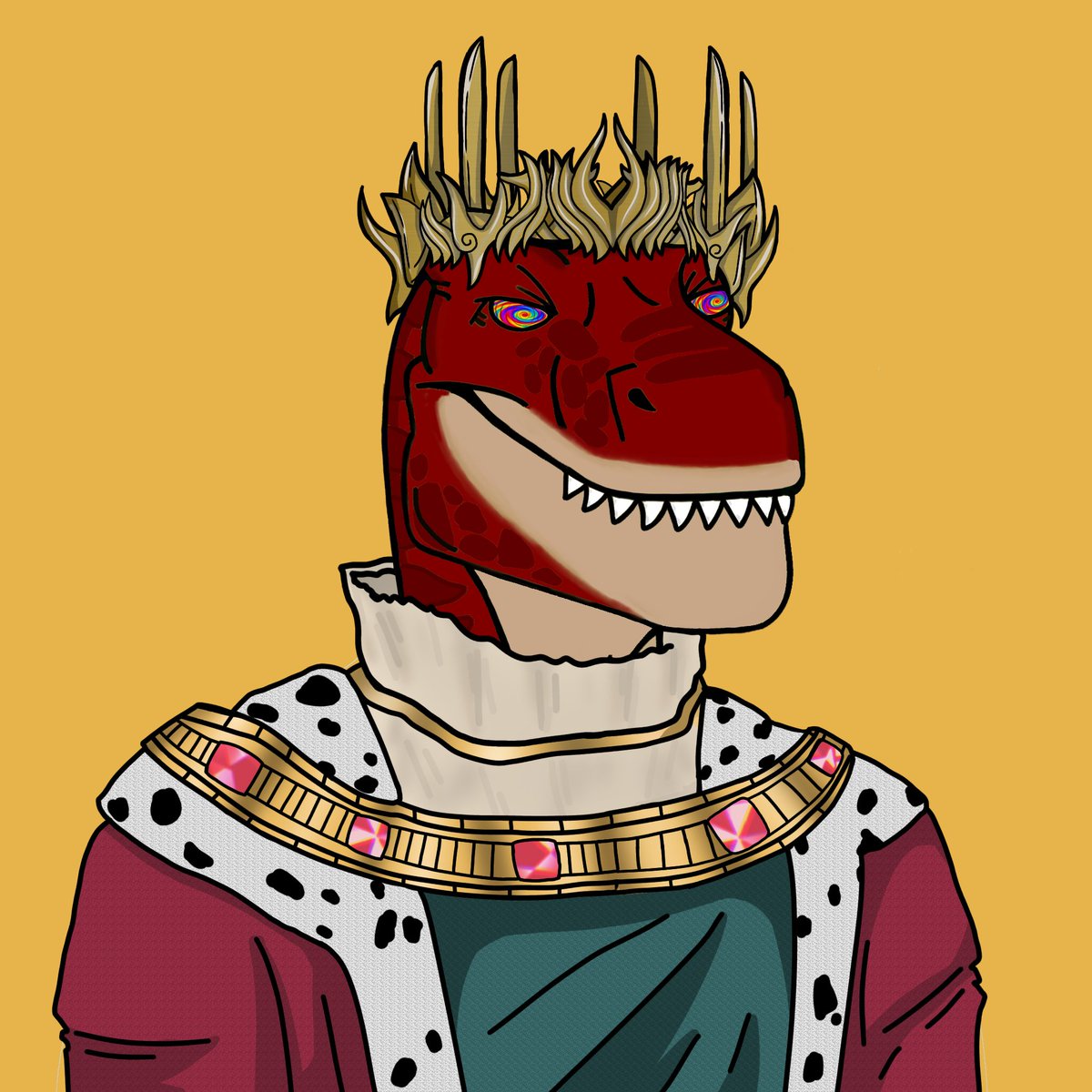 theraptorclub's tweet photo. 🚨 OFFICIAL BIDDING THREAD 🚨

The Third King is pumped and ready! He brought along a something extra too! 🔥🥚🦖

Third King - Jonah, the Third + An Egg

- Starting bid: 70A
- Min bid: 10A
- No last minute bids, 5 mins bid rules apply.
- ENDS IN 24 HOURS⏰

#ALGO #Algorand $algo https://t.co/CPOlD3nkXS