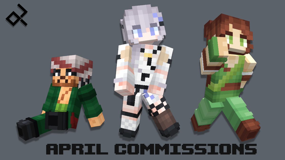 Reide (MC Skin Artist) | COMMS OPEN (@reide_mcskin) on Twitter photo Here's my commission skins that I made last month, April. ^-^
I'm open for commissions for MC skin!
Price: 8USD-15USD
Payment method: Paypal / Gcash
Message me in:
Discord: Reide#6649
Twitter: <a href="/Reide_mcskin/">Reide (MC Skin Artist) | COMMS OPEN</a>
#minecraftskin #minecraft #Blockbench
#commissionsopen #commission Here's my commission skins that I made last month, April. ^-^
I'm open for commissions for MC skin!
Price: 8USD-15USD
Payment method: Paypal / Gcash
Message me in:
Discord: Reide#6649
Twitter: <a href="/Reide_mcskin/">Reide (MC Skin Artist) | COMMS OPEN</a>
#minecraftskin #minecraft #Blockbench
#commissionsopen #commission