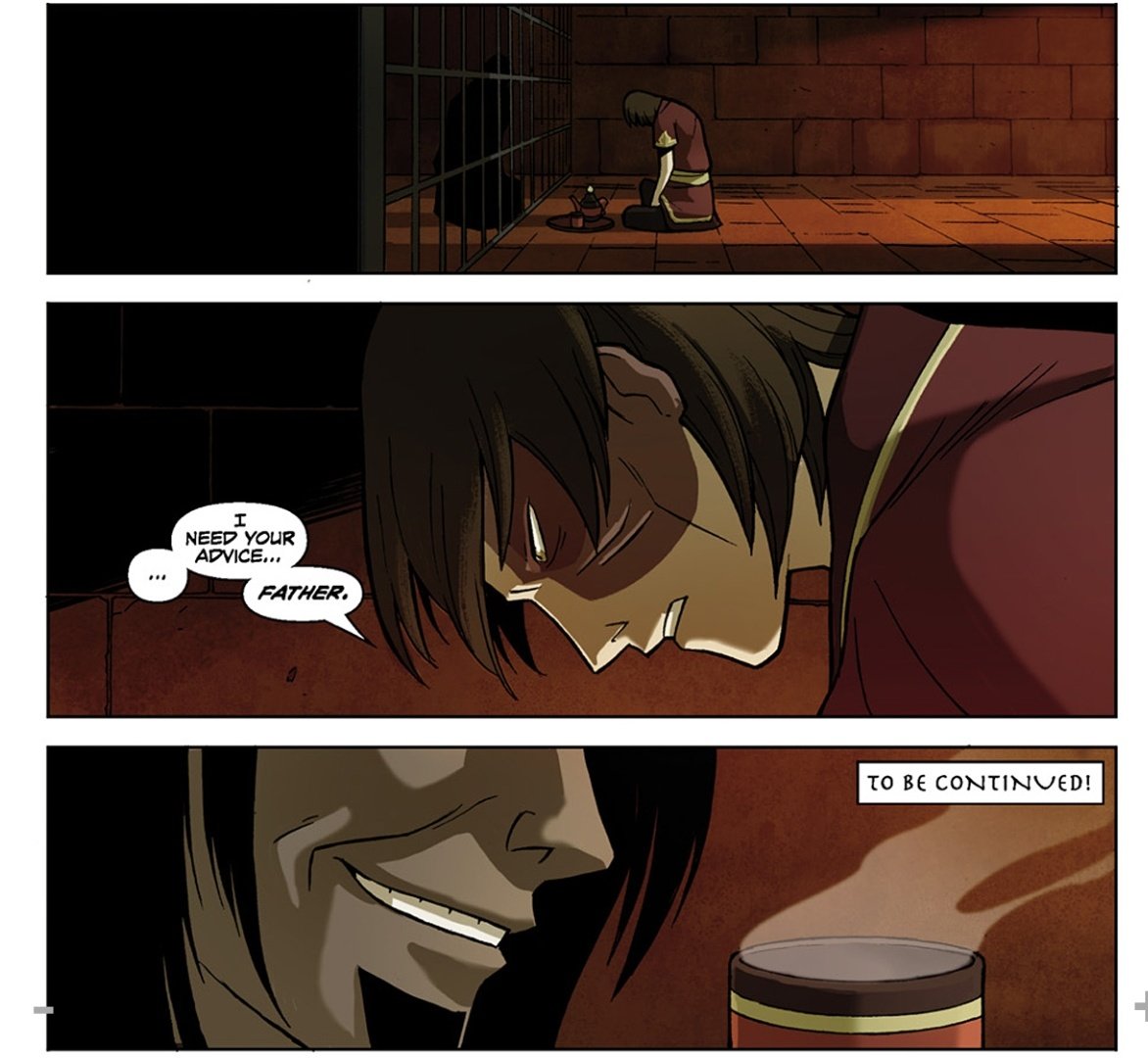 Woo, los comics del Avatar son tan buenos como la serie. Emocionao' 🤓