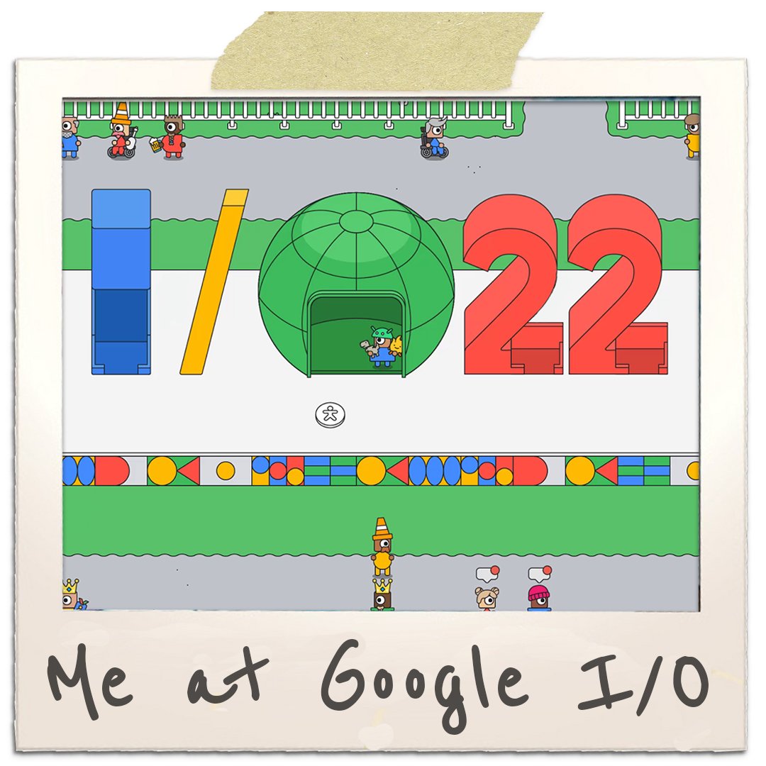🚀 There’s so much to explore during #GoogleIO!

In I/O Adventure, you can: 

✨ Collect virtual swag
🔎 Search for easter eggs
💬 Engage with the developer community

...and more! 

Register to join us in Adventure → goo.gle/io22