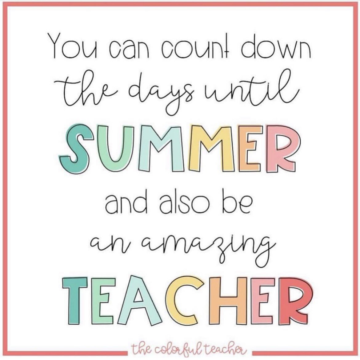 Throwing it back to this post from 3 years ago because I am 😴 and we’re in the final month 
🌈