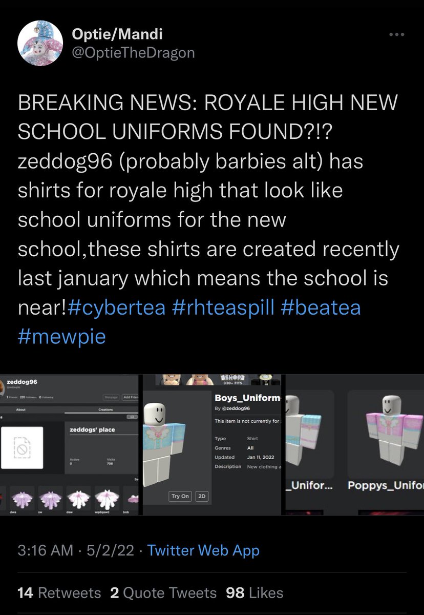 Royale High (@_Royale__High_) / Posts / X