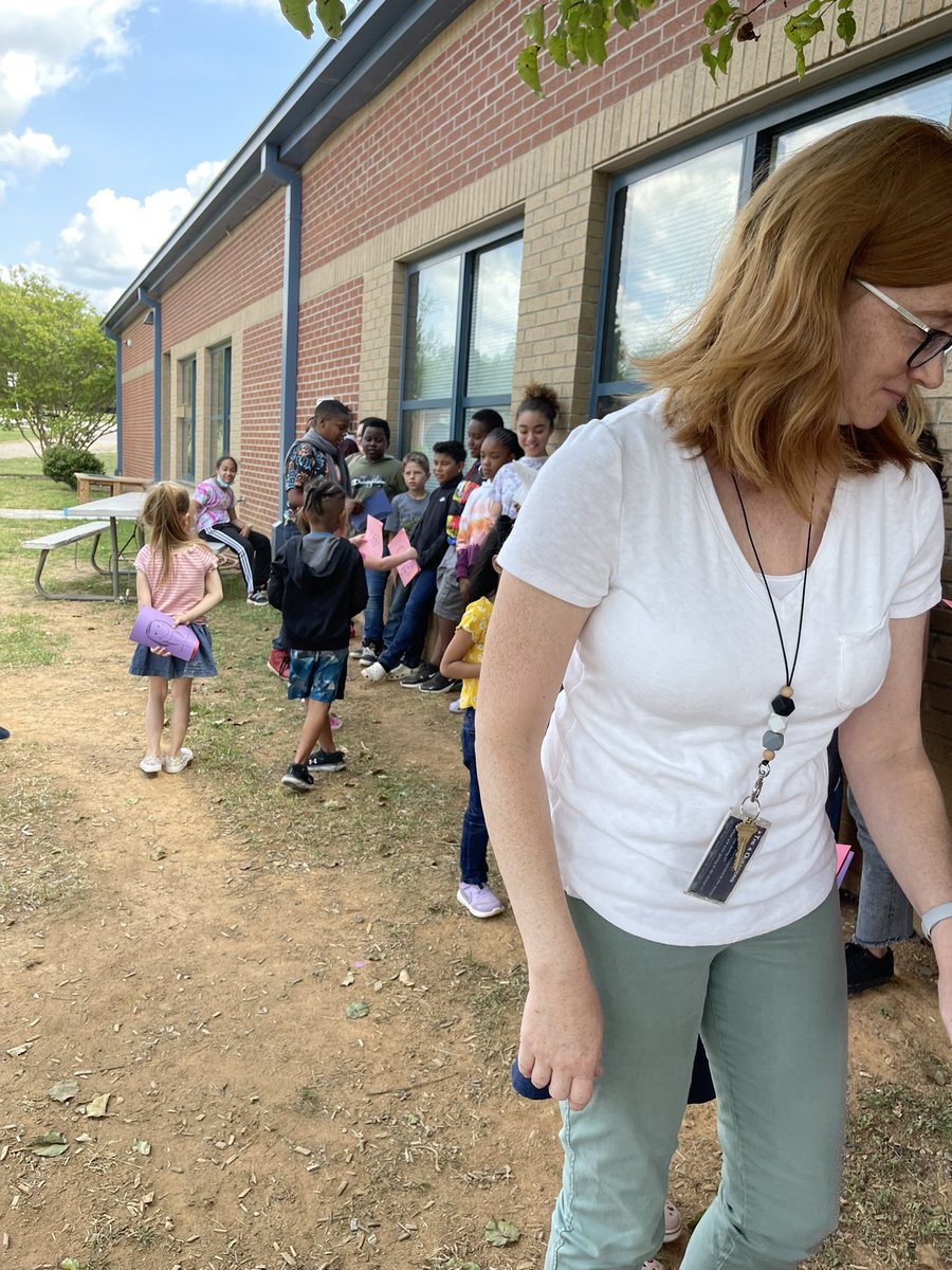 Went to visit our Pre-K buddies today! They made us EOG Prep Cards! #family we’ve hung them up to show them off! #koontzconnects <a href="/koontzpanthers/">Koontz Elementary School</a>