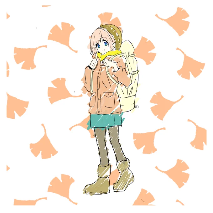 「今日はいい天気」なでしこ
#ゆるキャン 
