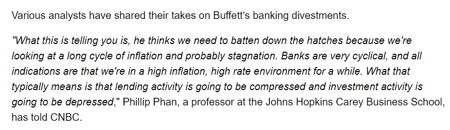 finding_finance's tweet photo. #oilprices #EnergyCrisis #inflation
Warren Buffett buying large stakes in oil companies. What does he know right? https://t.co/sxq398M8gP