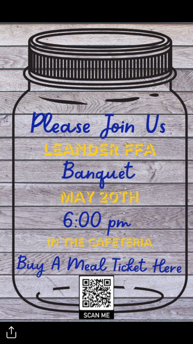 Pleas join us on May 20th for our banquet to celebrate all our accomplishments this past year!