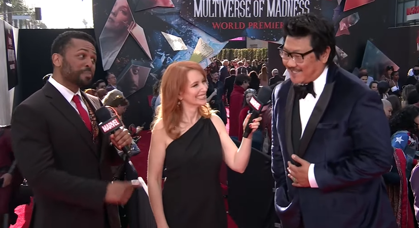 legadodamarvel's tweet photo. O estilo do Mago Supremo!

Benedict Wong, o Wong, também já está lá no tapete vermelho de #DoctorSrange in the #MultiverseOfMadness! https://t.co/kguY8aIzij